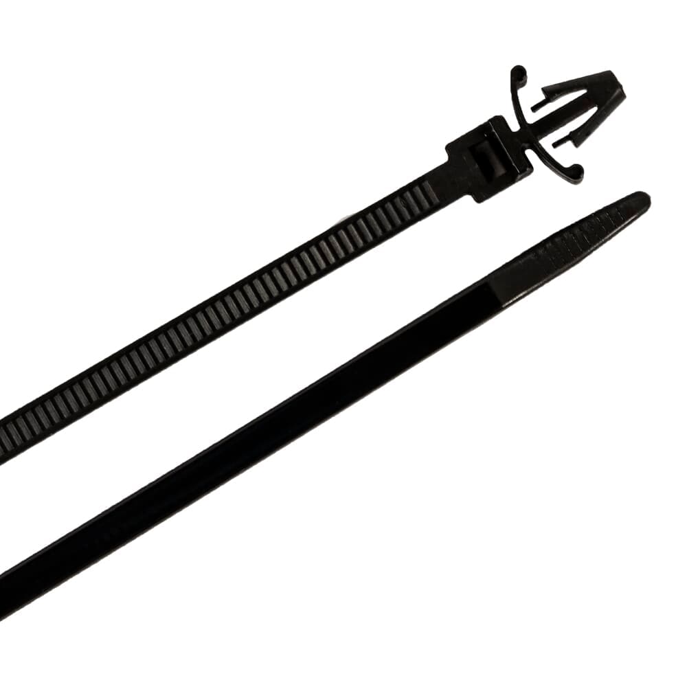 62115 Cable Ties, 6 in Black Arrow